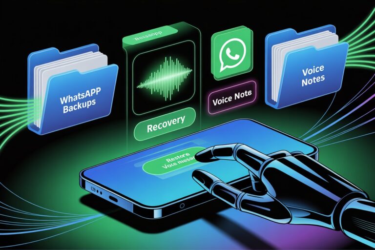 How to Recover Deleted Voice Message on WhatsApp Android